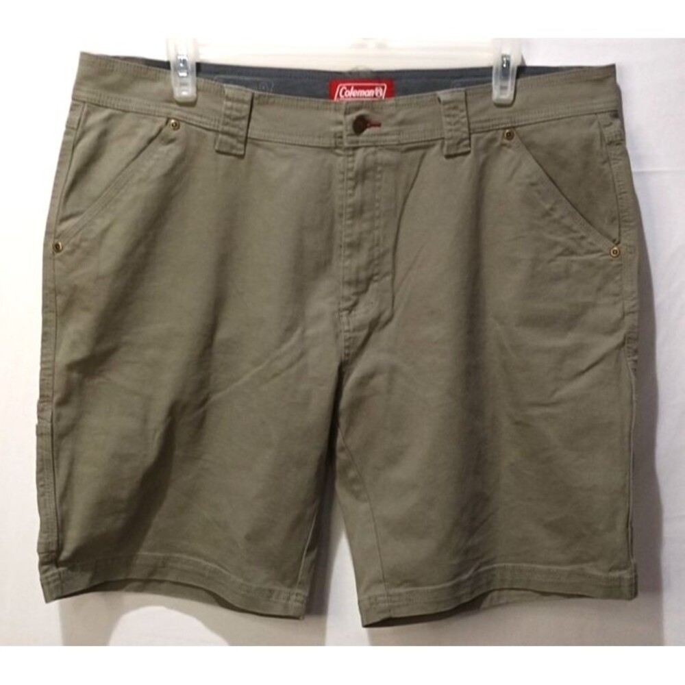Coleman Men's Olive Green Utility Shorts Size 40 New No Tags